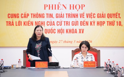 96,3% kiến nghị của cử tri được giải quyết, trả lời