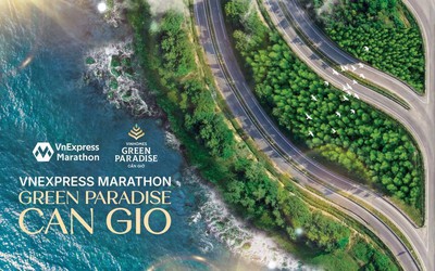 Hơn 5.000 vận động viên tham gia VnExpress Marathon Green Paradise Cần Giờ