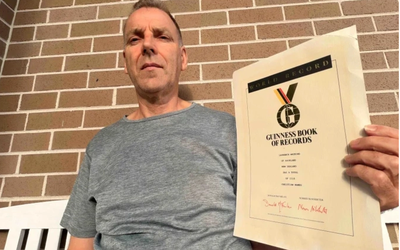 Điều gì khiến cái tên “độc nhất vô nhị” của người đàn ông được kỷ lục Guinness ghi danh?
