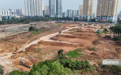 Thăm công trường xây hồ điều hoà gần 400 tỷ đồng ở Hà Nội