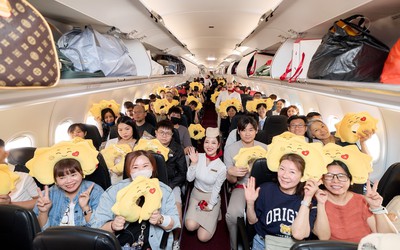 Sun PhuQuoc Airways mở đường bay quốc tế đầu tiên, đưa hơn 200 khách Đài Loan (Trung Quốc) đến Phú Quốc