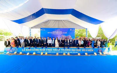 Trường Đại học Văn Hiến khởi công Khối Thực hành VHU30