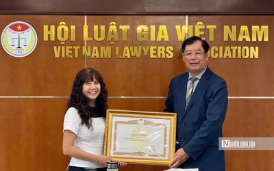 Người đầu tiên của Tổ chức Bánh mỳ cho thế giới nhận Bằng khen từ Hội Luật gia Việt Nam