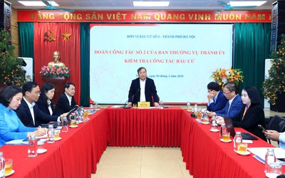 Chủ tịch Hà Nội: Không để xảy ra sai sót trong công tác bầu cử