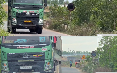 Gia Lai: Cơ quan chức năng vào cuộc vụ biển cấm xe quá tải bất ngờ bị bôi đen