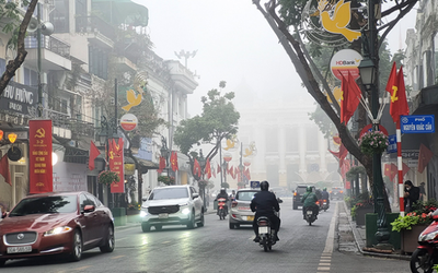 Miền Bắc trời rét về đêm và sáng sớm, miền Nam xuất hiện mưa dông