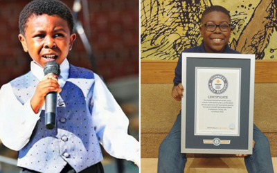 Cậu bé gần 4 tuổi gây kinh ngạc khi trở thành diễn giả trẻ nhất thế giới