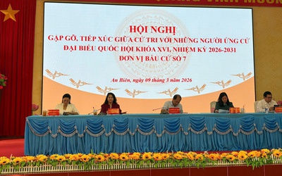 Bà Nguyễn Quỳnh Liên tiếp xúc cử tri xã An Biên, An Tây, tỉnh An Giang