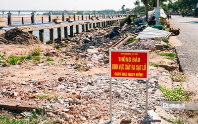 Đắk Lắk: Người dân bất an vì bờ kè Bạch Đằng sạt lở, mong sớm khởi công sửa chữa