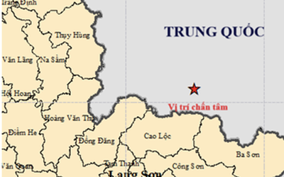 Lạng Sơn rung lắc do ảnh hưởng từ trận động đất gần biên giới Việt - Trung