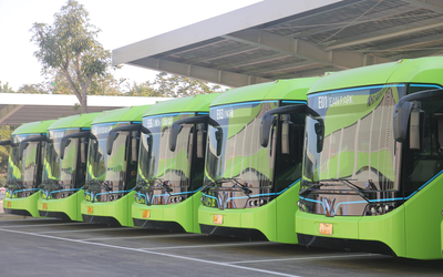 Từ hôm nay, 1/4, Hà Nội vận hành thêm 10 tuyến xe buýt điện