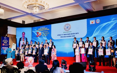 Yến sào Khánh Hòa 17 năm liên tiếp giữ danh hiệu Hàng Việt Nam Chất lượng cao