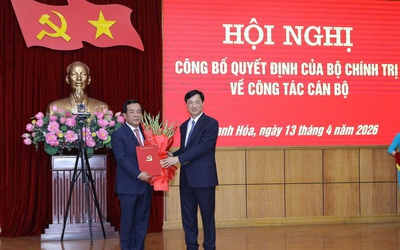 Thượng tướng Lê Đức Thái giữ chức Bí thư Tỉnh ủy Thanh Hóa