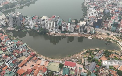 Nguyên nhân khiến việc cải tạo hồ Tứ Liên chậm tiến độ