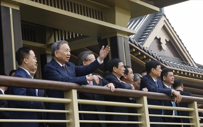 Tổng Bí thư, Chủ tịch nước Tô Lâm thăm "thành phố tương lai" Hùng An của Trung Quốc