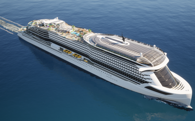 Trình làng tàu thủy chạy điện 100%, có thể chở tới 1.856 khách