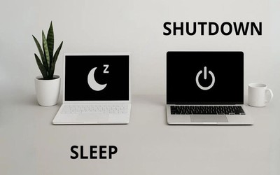 Để chế độ shutdown hay sleep tốt hơn cho máy tính?