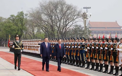 Trung Quốc bắn 21 loạt đại bác chào mừng Tổng Bí thư, Chủ tịch nước Tô Lâm