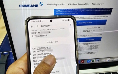 Từ 21/4, 500 triệu đồng trở lên không còn được chuyển khoản nhanh