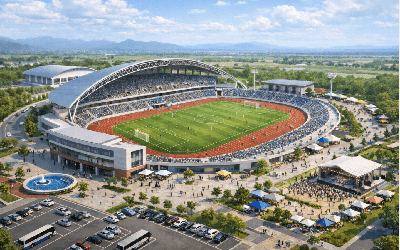 Bắc Ninh chấp thuận dự án khu thể thao quy mô 9,6ha với sân vận động 12.000 chỗ