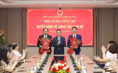 Bổ nhiệm Chánh Văn phòng, Thư ký Bộ trưởng Bộ Nông nghiệp và Môi trường