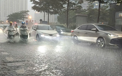 Không khí lạnh tràn về miền Bắc, đề phòng dông lốc, mưa đá