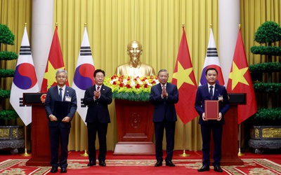 Việt - Hàn ký kết loạt văn kiện hợp tác quan trọng