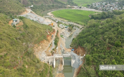 Thủy điện 420 tỷ đồng sắp hoàn thành: Đưa nước sông Mã "xuyên núi" qua tuyến hầm 3,4km