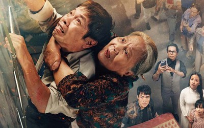 NSƯT Lê Thiện gây bất ngờ khi đu dây trên cao, đóng cảnh mạo hiểm ở tuổi 81