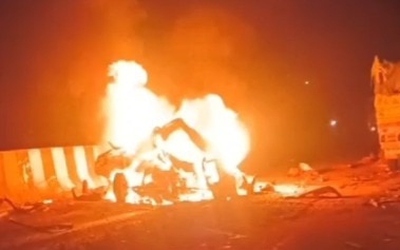 Xe tải hỏng phanh gây tai nạn liên hoàn, 11 người tử vong