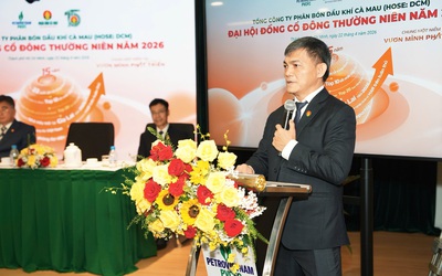 ĐHĐCĐ Đạm Cà Mau: Quý I/2026 lãi hơn 870 tỷ đồng, kiện toàn bộ máy lãnh đạo
