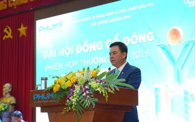 Đạm Phú Mỹ đặt doanh thu 17.600 tỷ đồng, lợi nhuận quý I/2026 đạt 61% kế hoạch