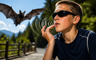 Bí ẩn cậu bé mù có khả năng định vị siêu phàm, di chuyển như siêu anh hùng