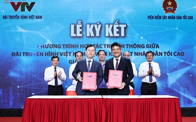 Ký kết Chương trình hợp tác truyền thông giữa VKSND tối cao và Đài Truyền hình Việt Nam giai đoạn 2027 – 2030
