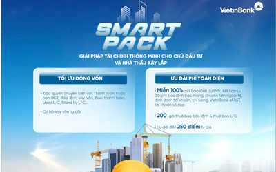SMART PACK: Giải pháp tài chính toàn diện giúp chủ đầu tư và nhà thầu tăng tốc dự án