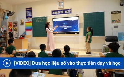 [VIDEO] Đưa học liệu số vào thực tiễn dạy và học
