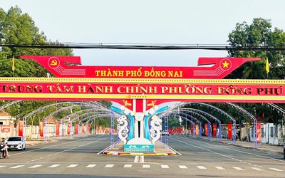 Không khí phấn khởi tại các phường mới ở Đồng Nai trong ngày 30/4