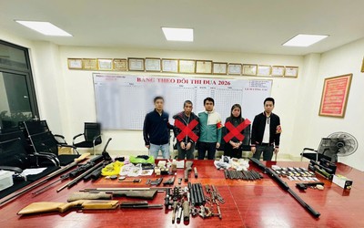Triệt phá đường dây chế tạo, mua bán vũ khí quân dụng quy mô lớn