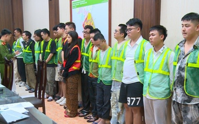 Triệt phá ổ nhóm 58 người nước ngoài: Lộ đường dây lừa đảo, đánh bạc quy mô lớn