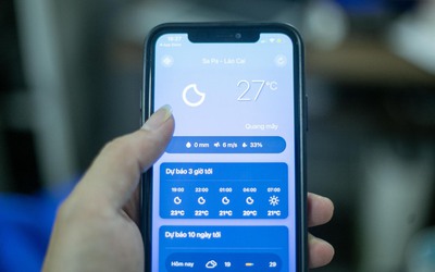 Có gì trong app “Thời tiết Việt Nam” vừa ra mắt, dùng miễn phí trên smartphone?
