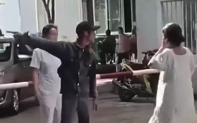 Thai phụ bị nam thanh niên hành hung trong sân bệnh viện