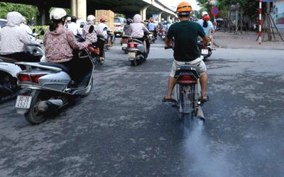 Hà Nội, Tp.HCM sẽ kiểm định khí thải xe mô tô, xe gắn máy từ ngày 1/7/2027