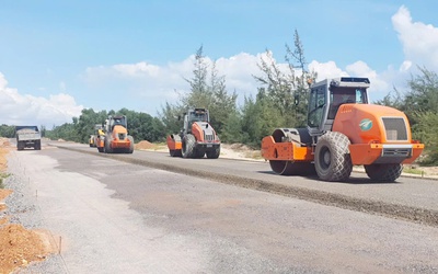 Những vướng mắc khiến dự án đường ven biển Quảng Trị khó về đích đúng hẹn