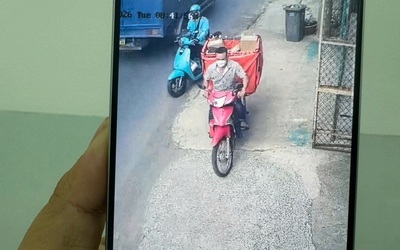Clip nam thanh niên trộm cả xe lẫn hàng của shipper gây phẫn nộ: Công an vào cuộc điều tra
