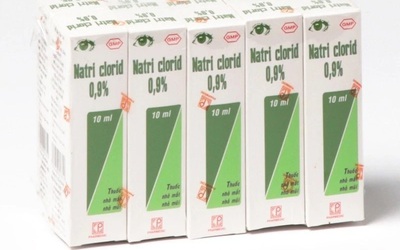 Thu hồi lô thuốc nhỏ mắt Natri clorid 0,9% do Công ty Pharmedic sản xuất