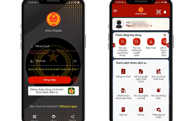 Cách xác thực sinh trắc học khi đăng ký sử dụng hóa đơn điện tử trên eTax Mobile