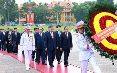 Lãnh đạo Đảng, Nhà nước vào Lăng viếng Chủ tịch Hồ Chí Minh