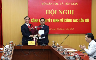 Bổ nhiệm Vụ trưởng Vụ Chính sách của Bộ Dân tộc và Tôn giáo