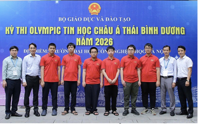 Việt Nam giành 6 huy chương tại Olympic Tin học châu Á - Thái Bình Dương 2026