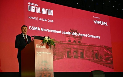 Việt Nam được vinh danh Giải thưởng Lãnh đạo Chính phủ GSMA 2026 về chuyển đổi số